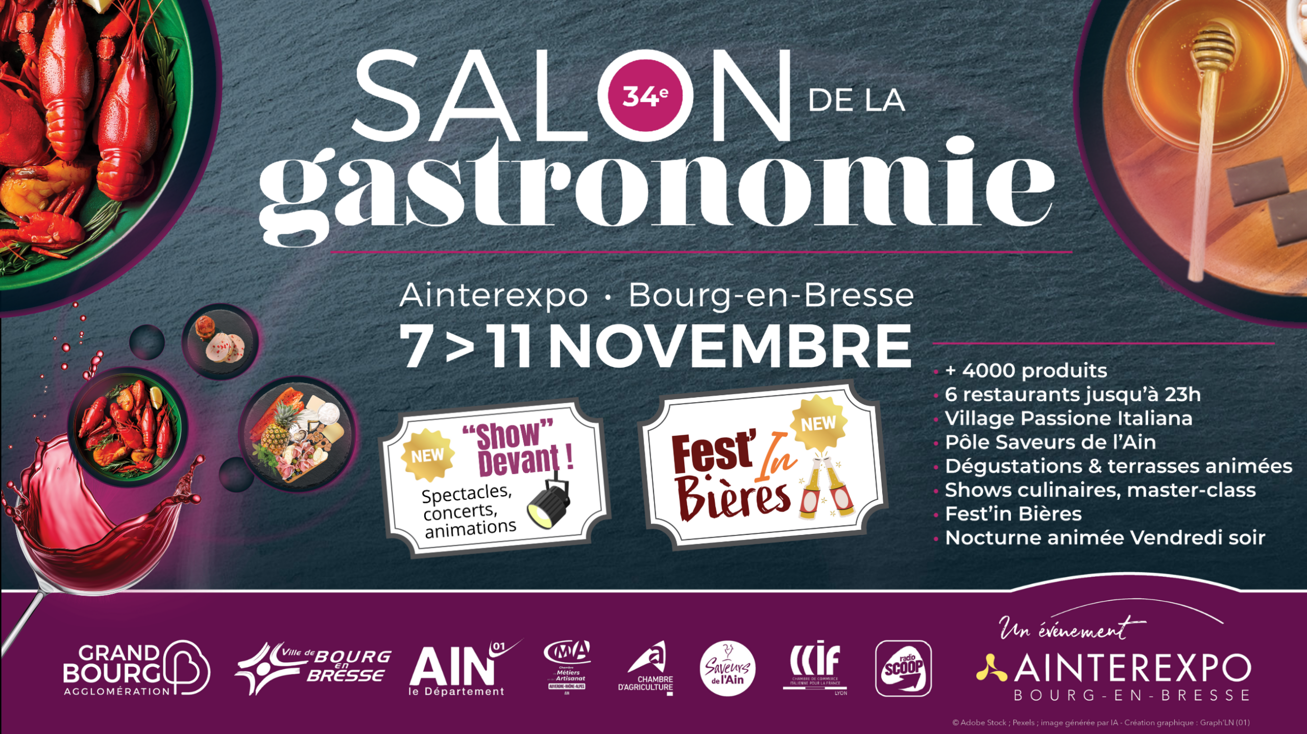 Salon de la Gastronomie — Bourg-en-Bresse